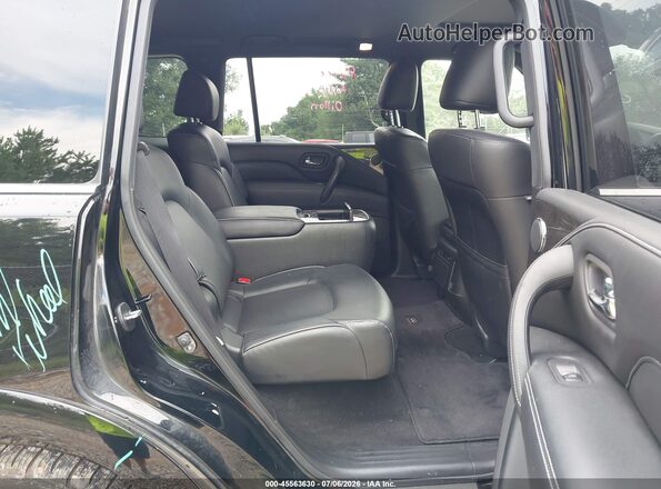 JN8AZ2NF9L9703037 2020 INFINITI QX80 Black Widok naklejki z numerem VIN