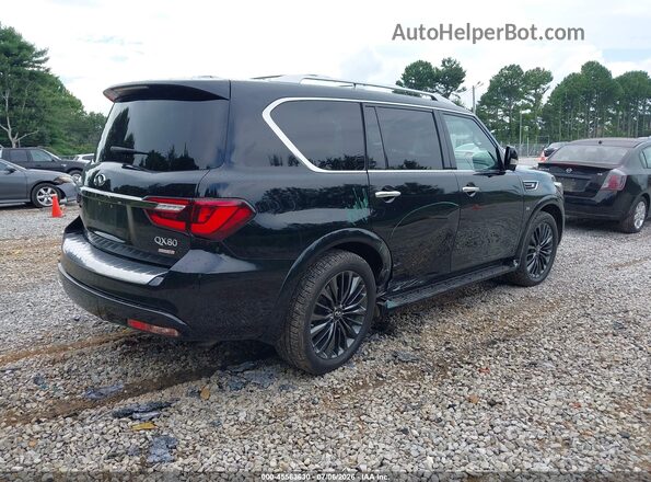 JN8AZ2NF9L9703037 2020 INFINITI QX80 Black Tył prawy