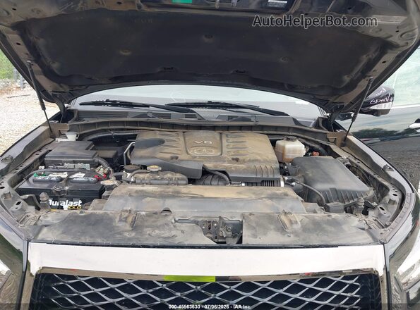 JN8AZ2NF9L9703037 2020 INFINITI QX80 Black Widok z tyłu