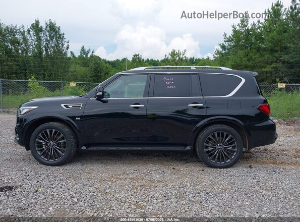 JN8AZ2NF9L9703037 2020 INFINITI QX80 Black Widok wnętrza 360 stopni