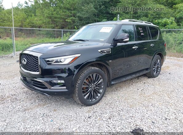 JN8AZ2NF9L9703037 2020 INFINITI QX80 Black Przód lewy