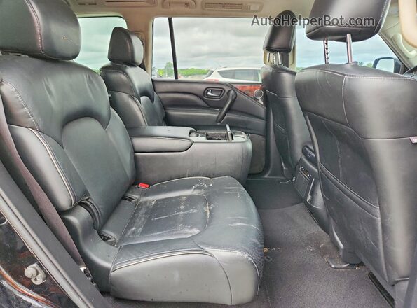 JN8AZ2NF9L9704446 2020 INFINITI QX80 Black Вид задньої частини салону