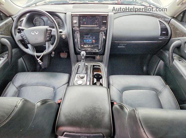 JN8AZ2NF9L9704446 2020 INFINITI QX80 Black Вид панелі приладів