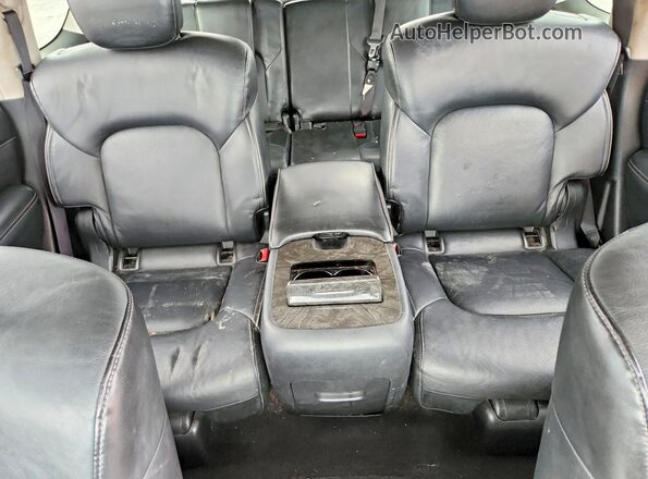 JN8AZ2NF9L9704446 2020 INFINITI QX80 Black Вид задніх сидінь