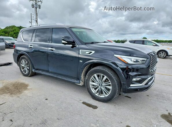 JN8AZ2NF9L9704446 2020 INFINITI QX80 Black Передня права чверть