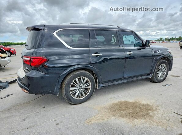 JN8AZ2NF9L9704446 2020 INFINITI QX80 Black Задня права чверть