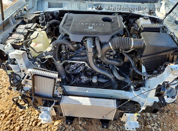 JN8AZ3CC2S9604718 2025 INFINITI QX80 White Вид підкапотного простору