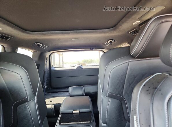 JN8AZ3CC2S9604718 2025 INFINITI QX80 White Вид задніх сидінь
