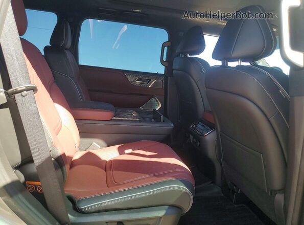 JN8AZ3CC6T9621653 2026 INFINITI QX80 Серый Вид задней части салона