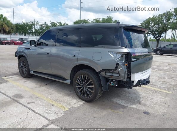 JN8AZ3CCXS9600643 2025 INFINITI QX80 Gray Հետևի ձախ