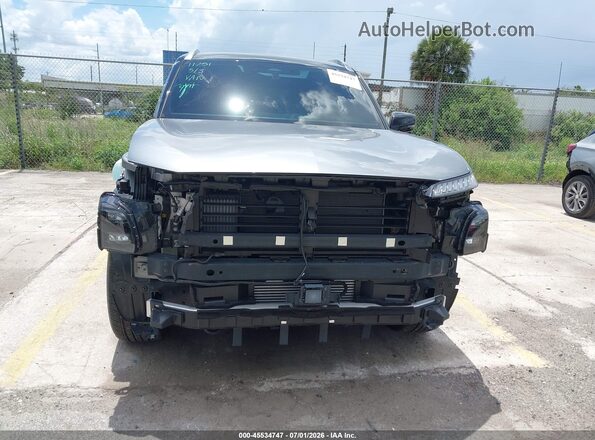 JN8AZ3CCXS9600643 2025 INFINITI QX80 Gray Սալոնի հետևի տեսք