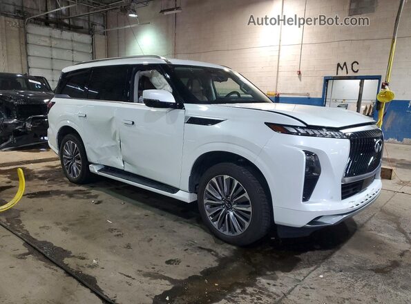 JN8AZ3DB7S9401233 2025 INFINITI QX80 White Front right