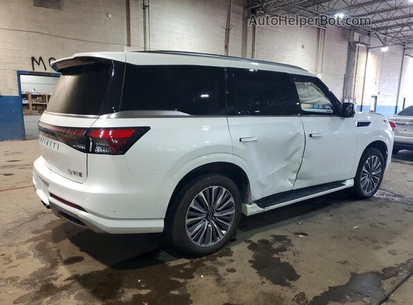 JN8AZ3DB7S9401233 2025 INFINITI QX80 White Rear right