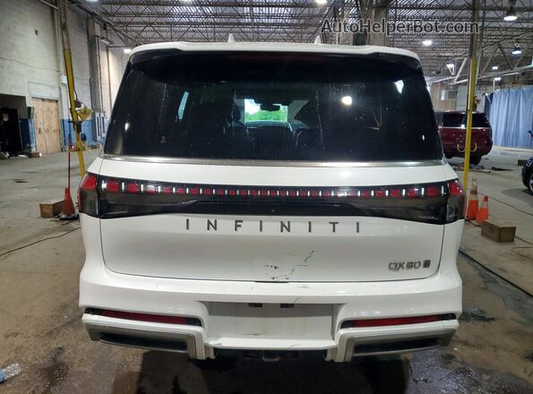 JN8AZ3DB7S9401233 2025 INFINITI QX80 White Rear view