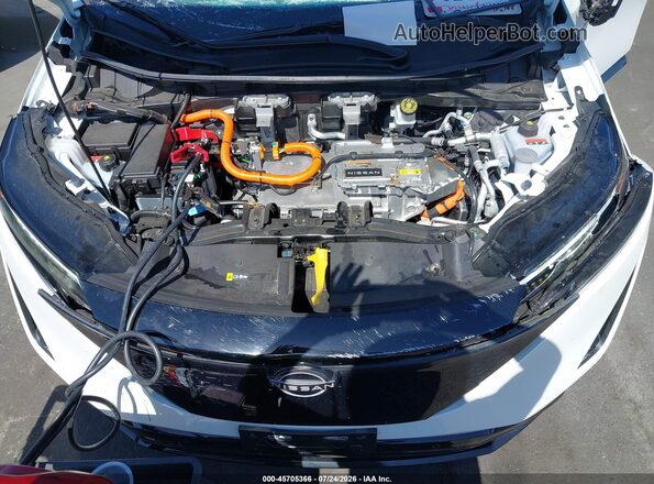 JN8BF0BE0SM463515 2025 NISSAN ARIYA White Հետևի տեսք