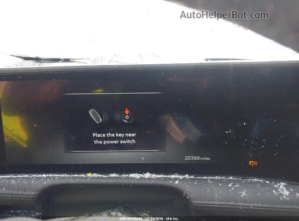 JN8BF0BE0SM463515 2025 NISSAN ARIYA White Հետևի նստատեղերի տեսք
