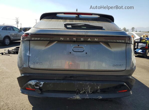 JN8BF0BE5SM461128 2025 NISSAN ARIYA Gray Вид ззаду