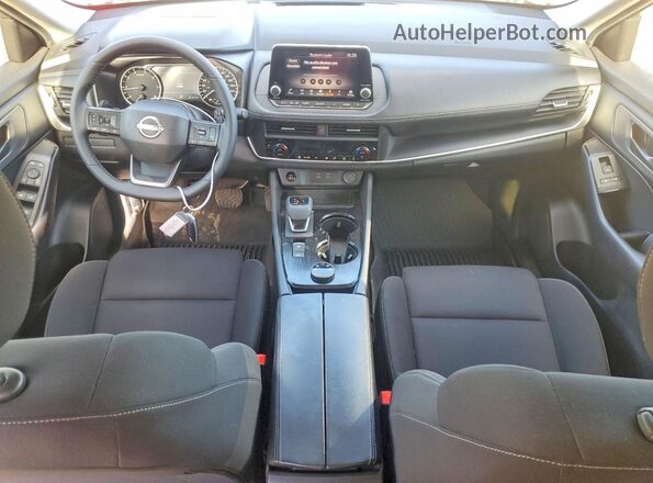 JN8BT3AB0SW166198 2025 NISSAN ROGUE Gray Widok deski rozdzielczej