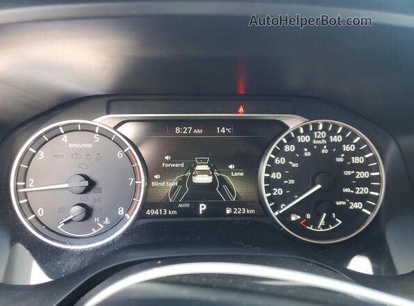 JN8BT3AB0SW166198 2025 NISSAN ROGUE Gray Widok zestawu wskaźników