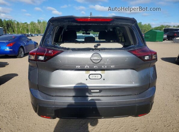 JN8BT3AB0SW166198 2025 NISSAN ROGUE Gray Widok z tyłu