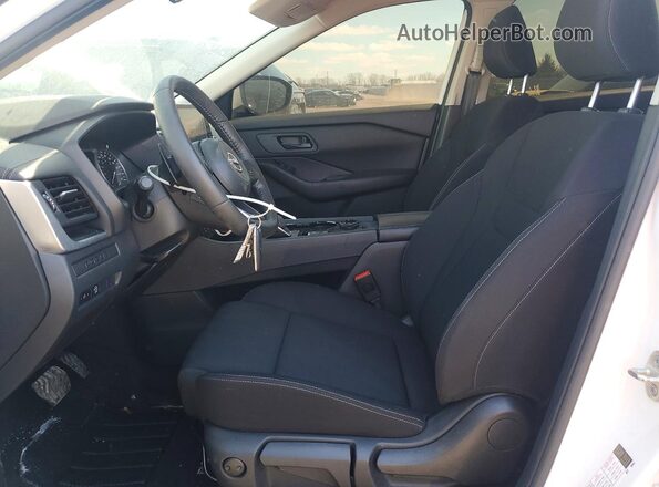 JN8BT3ABXRW439142 2024 NISSAN ROGUE White წინა სალონის ხედი