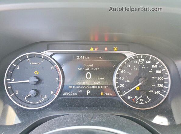 JN8BT3ABXRW439142 2024 NISSAN ROGUE White ხელსაწყოთა პანელის ხედი
