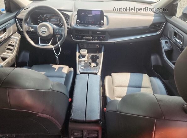 JN8BT3BA0RW357104 2024 NISSAN ROGUE Белый Вид панели приборов