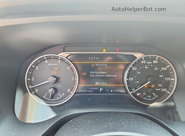 JN8BT3BA0RW357104 2024 NISSAN ROGUE Белый Вид щитка приборов