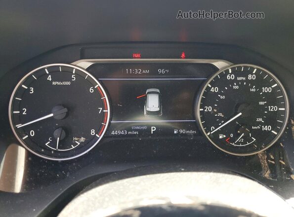 JN8BT3BA1PW006070 2023 NISSAN ROGUE Black Սարքավորումների վահանակի տեսք