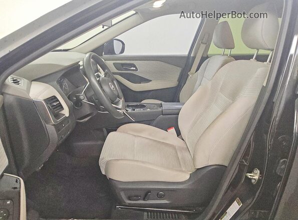 JN8BT3BA1PW426640 2023 NISSAN ROGUE Black Սալոնի դիմացի տեսք