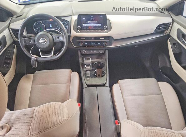 JN8BT3BA1PW426640 2023 NISSAN ROGUE Black Առջևի վահանակի տեսք