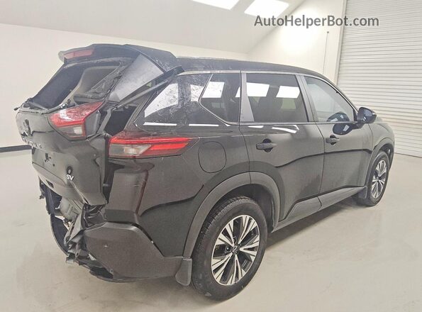 JN8BT3BA1PW426640 2023 NISSAN ROGUE Black Հետևի աջ