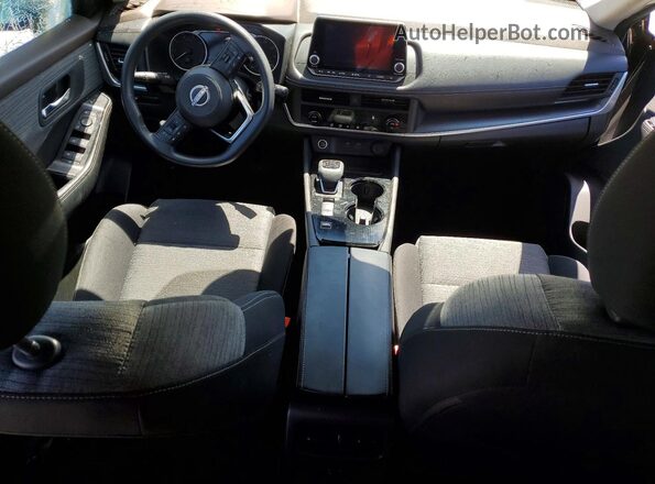JN8BT3BA1PW436181 2023 NISSAN ROGUE Black Առջևի վահանակի տեսք