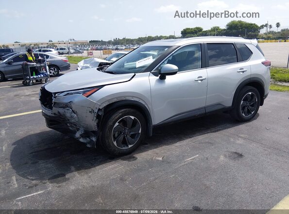JN8BT3BA1RW351165 2024 NISSAN ROGUE Серебряный Передняя левая четверть