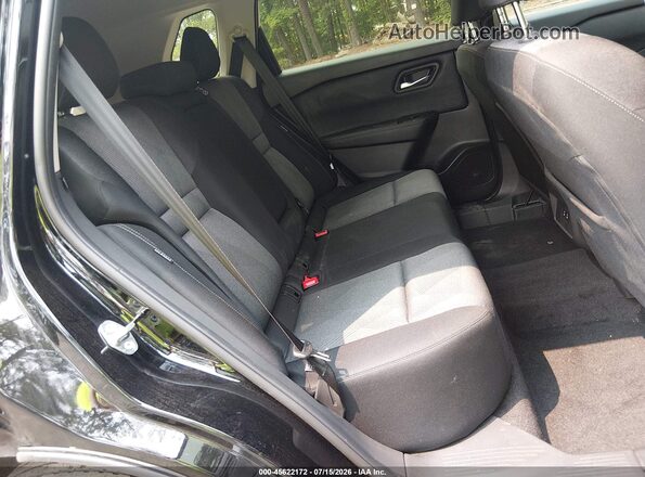 JN8BT3BA1SW004456 2025 NISSAN ROGUE Black VIN კოდის სტიკერის ხედი