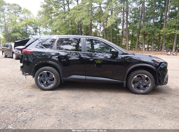 JN8BT3BA1SW004456 2025 NISSAN ROGUE Black სალონის 360-გრადუსიანი ხედი
