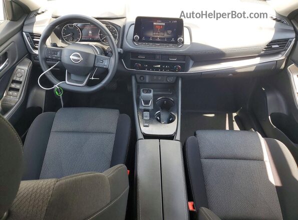 JN8BT3BA1SW009396 2025 NISSAN ROGUE White Widok deski rozdzielczej