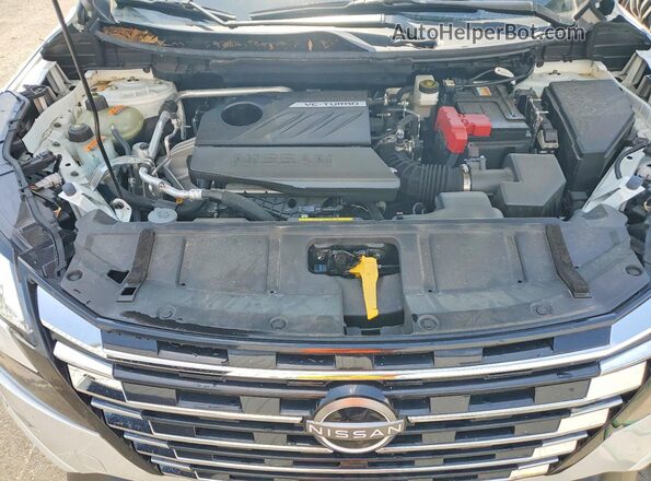 JN8BT3BA1SW009396 2025 NISSAN ROGUE White Widok komory silnika