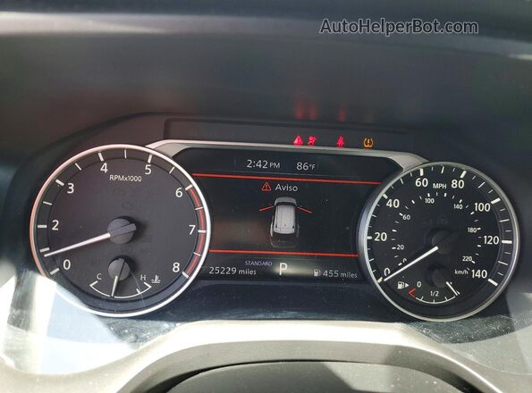 JN8BT3BA1SW009396 2025 NISSAN ROGUE White Widok zestawu wskaźników