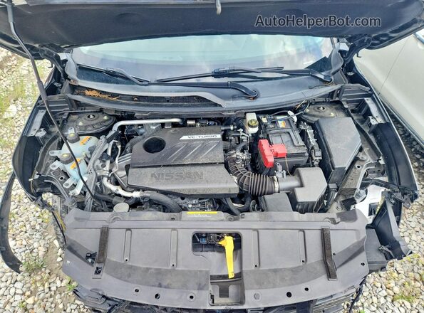 JN8BT3BA2PW007034 2023 NISSAN ROGUE Black Engine compartment view