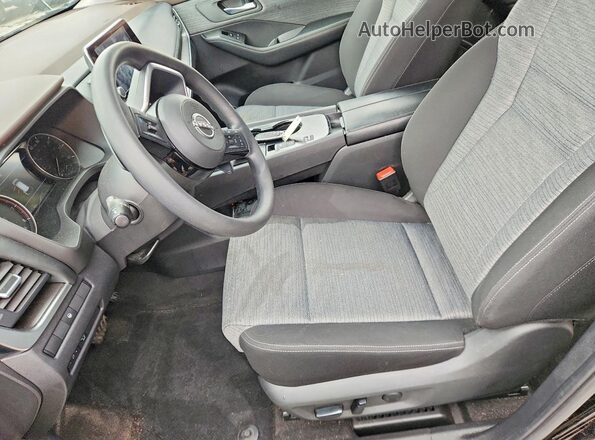 JN8BT3BA2PW007034 2023 NISSAN ROGUE Black Front interior view