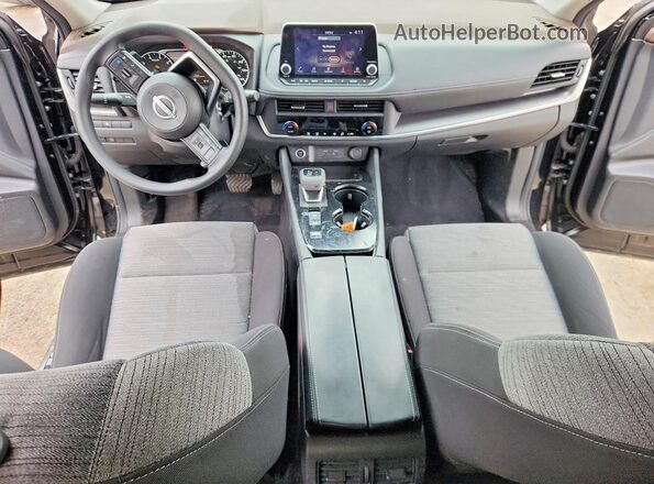 JN8BT3BA2PW007034 2023 NISSAN ROGUE Black Dashboard view