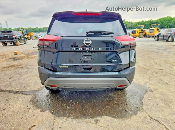JN8BT3BA2PW007034 2023 NISSAN ROGUE Black Rear view