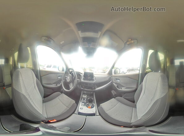 JN8BT3BA2PW007034 2023 NISSAN ROGUE Black 360 interior view