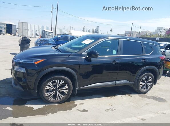 JN8BT3BA2PW405148 2023 NISSAN ROGUE Black Widok wnętrza 360 stopni
