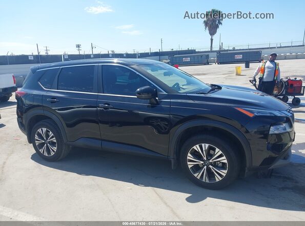 JN8BT3BA2PW405148 2023 NISSAN ROGUE Black Widok wnętrza z tyłu