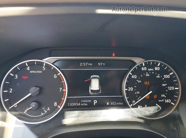 JN8BT3BA2PW408471 2023 NISSAN ROGUE Blue Սարքավորումների վահանակի տեսք
