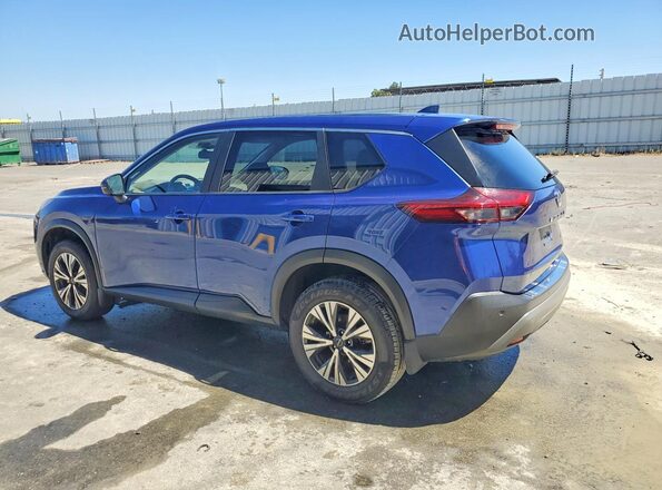 JN8BT3BA2PW408471 2023 NISSAN ROGUE Blue Հետևի ձախ