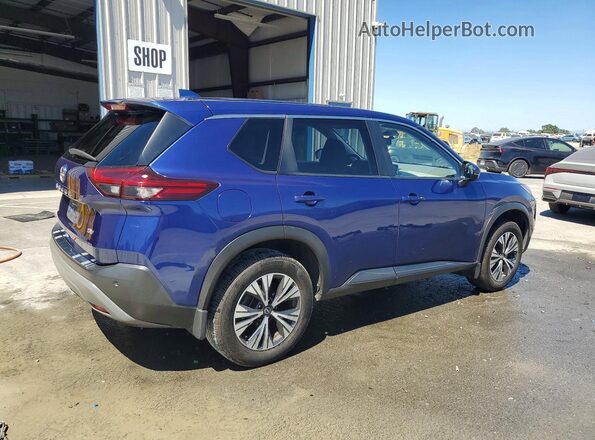 JN8BT3BA2PW408471 2023 NISSAN ROGUE Blue Հետևի աջ