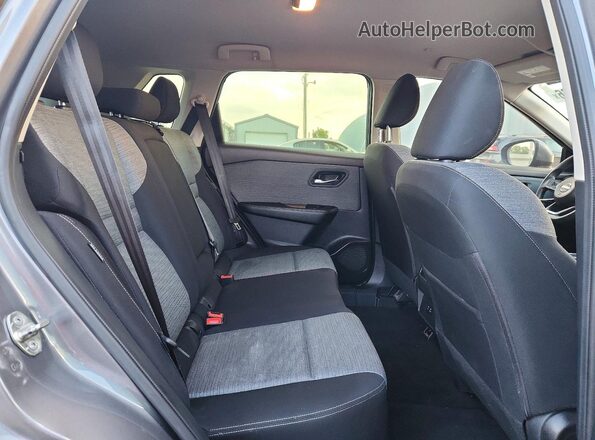 JN8BT3BA2PW423018 2023 NISSAN ROGUE Gray Հետևի նստատեղերի տեսք